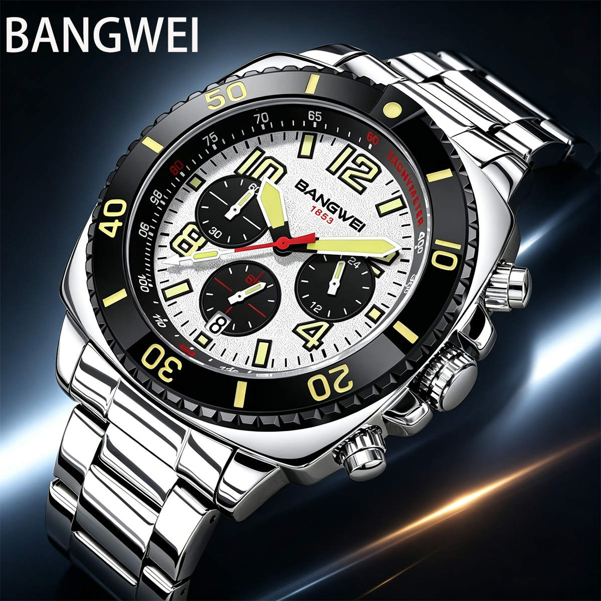 Smartwatch Luxury Watches For Men - BANGWEI 2026 Original Luxury Men's Watch