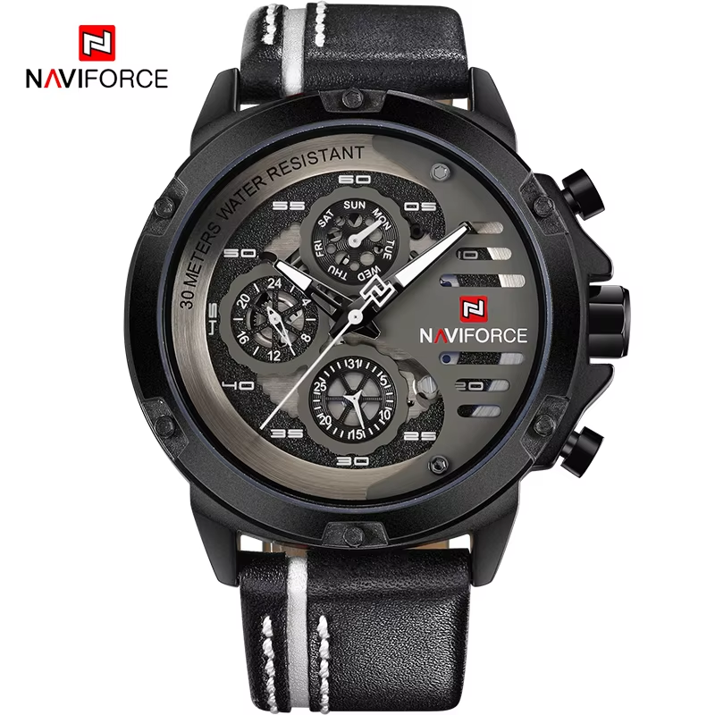 NAVIFORCE New Men's Sports Mil - огляд і ціна Smartwatch Military Watches For Men