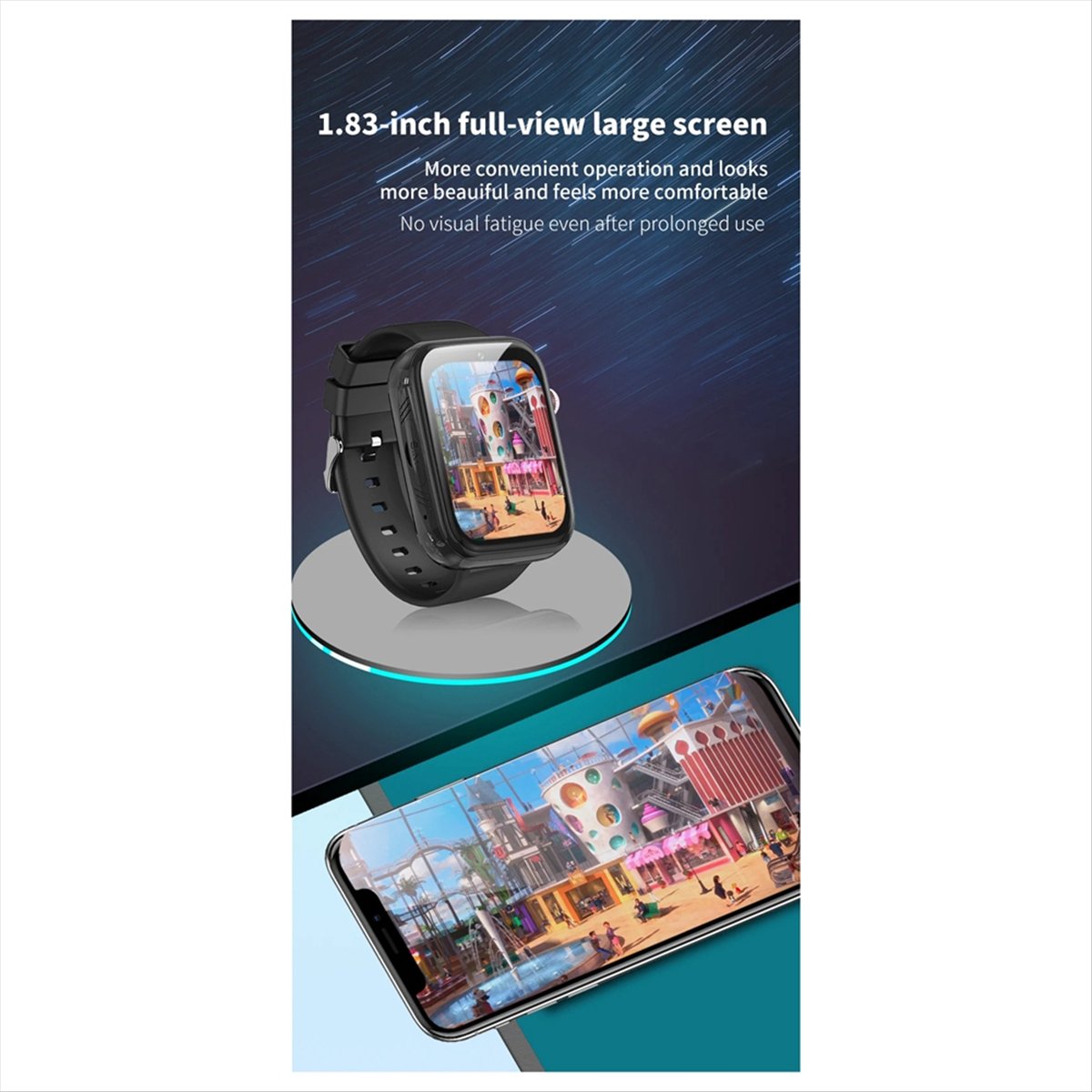 NEW WhatsApp Smart 4G Video Vo - огляд і ціна Smartwatch Watch Whatsapp