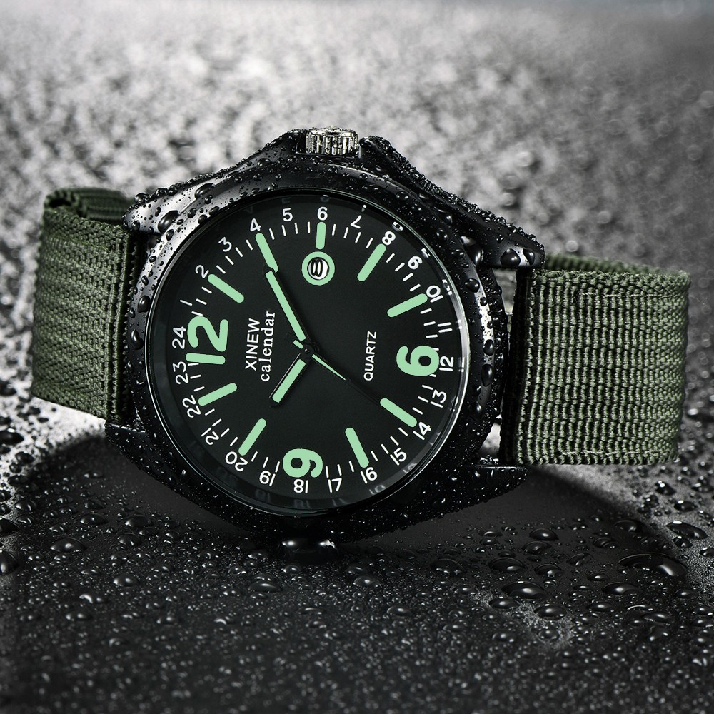 Military Mens Quartz Watch Bla - огляд і ціна Smartwatch Military Watches For Men