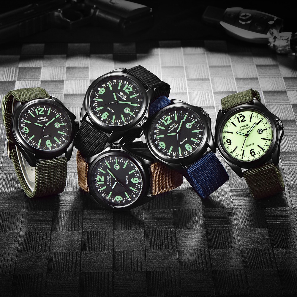 Military Mens Quartz Watch Bla - огляд і ціна Smartwatch Military Watches For Men