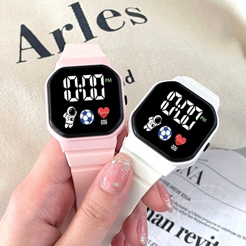 Kids Watches LED Digital Kids  - огляд і ціна Smartwatch Digital Watches For Kid Boy