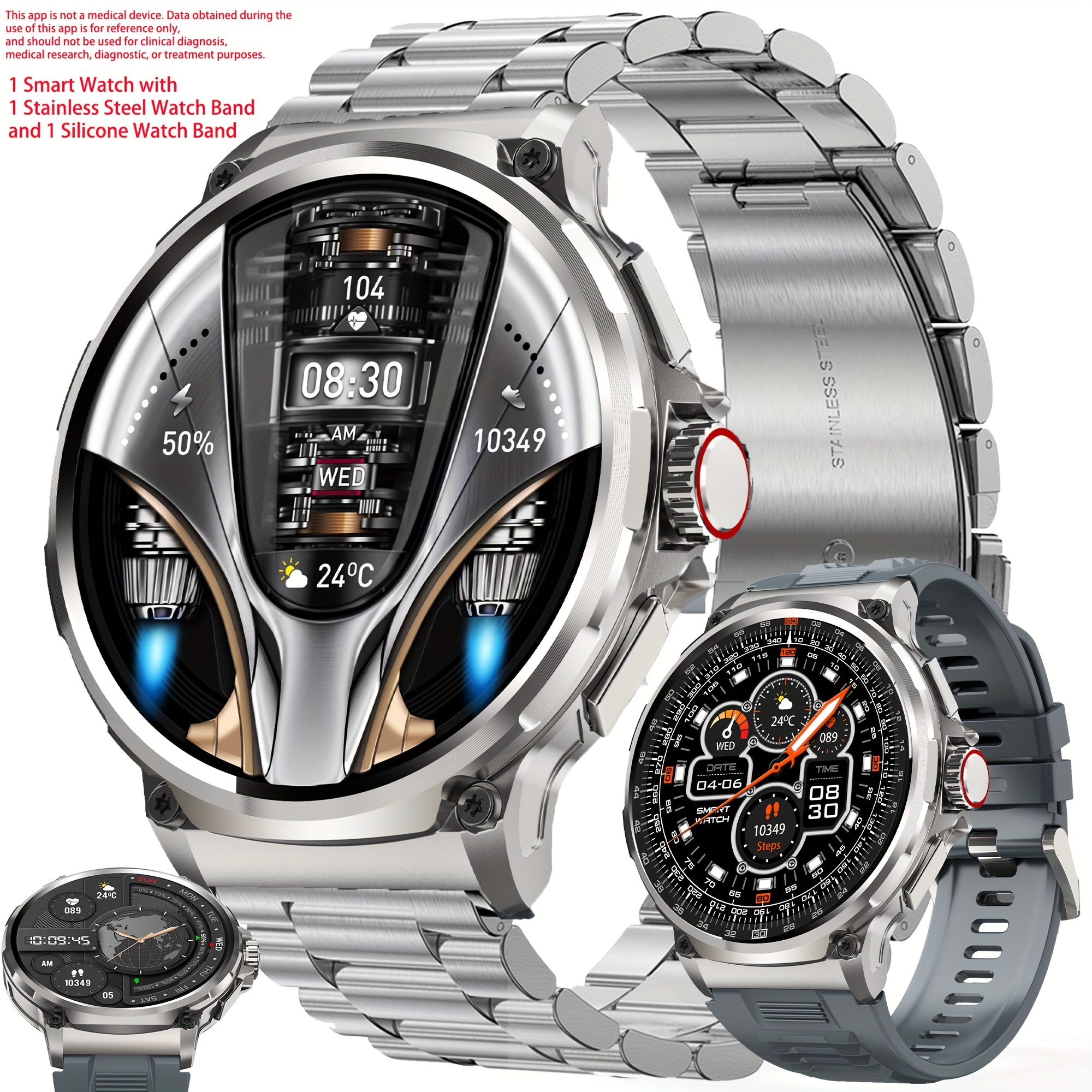 Men'S Smart Watch (Answer/Dial - огляд і ціна Smartwatch Watches Digital