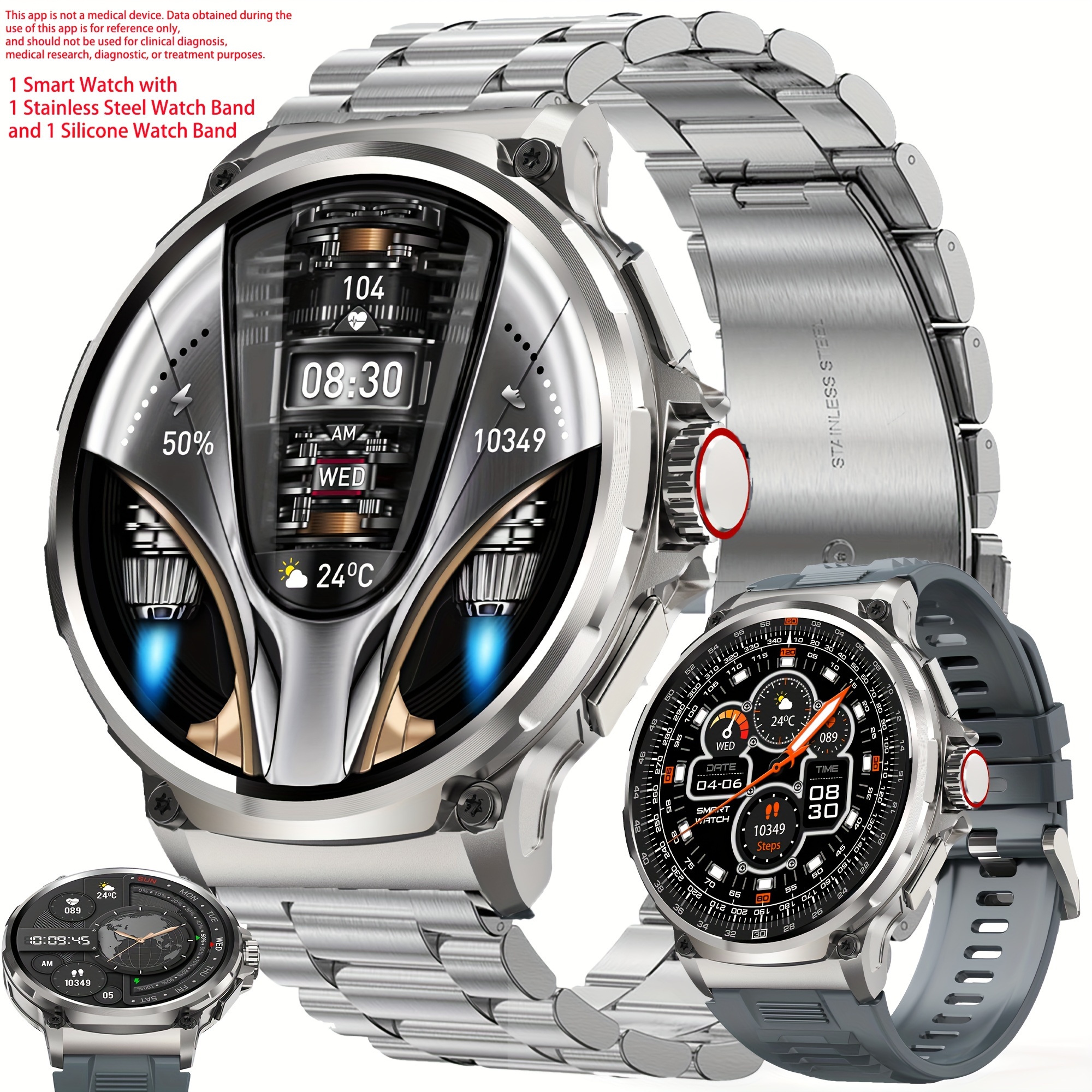 Men'S Smart Watch (Answer/Dial - огляд і ціна Smartwatch Watches Digital