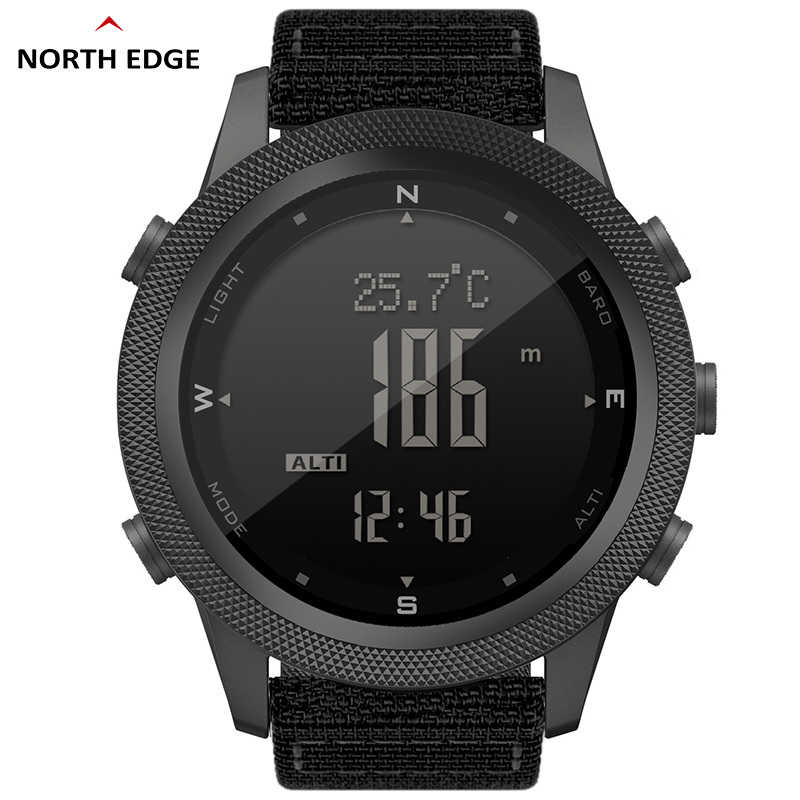 NORTH EDGE Apache46 Smart Digi - огляд і ціна Smartwatch Military Watches For Men