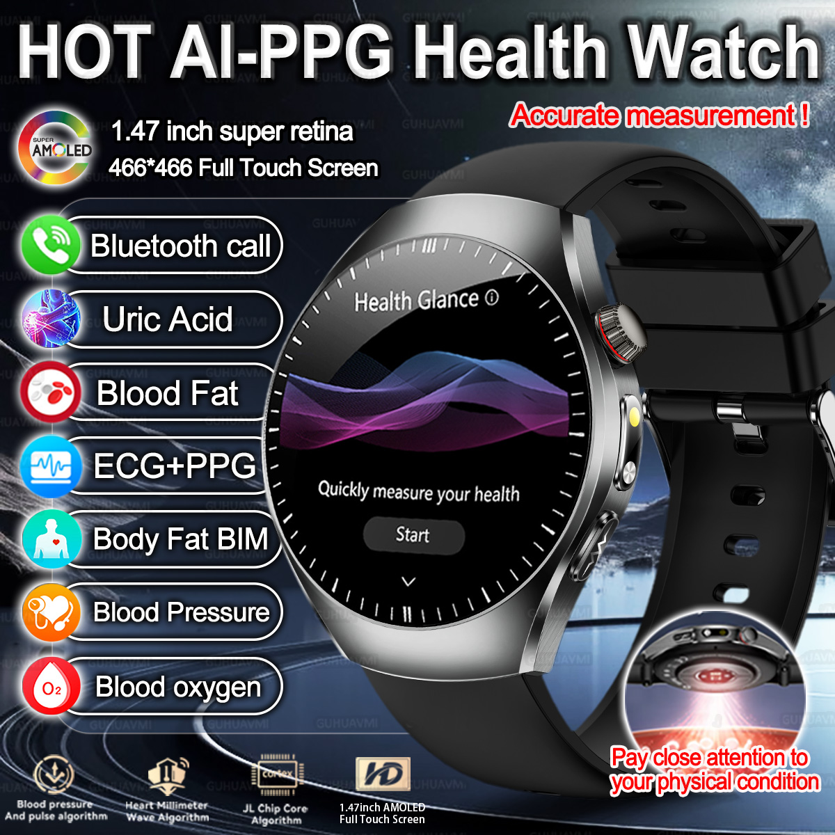 New Brand 2026 upgrade Health  - огляд і ціна Smartwatch Watches For Women Brands