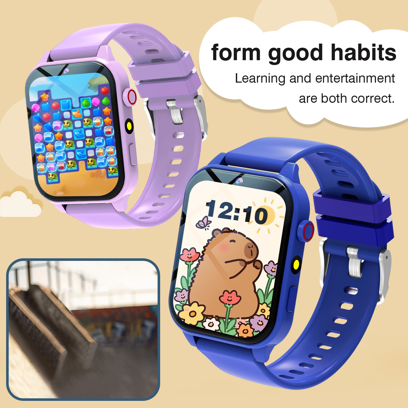 Kids Games Smart Watch 18 Game - огляд і ціна Smartwatch Digital Watches For Kid Boy