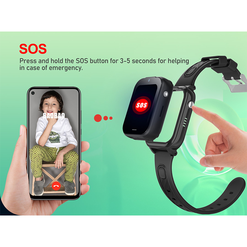 Getfitsoo Kid Smart Watch 4G S - огляд і ціна Smartwatch Watch Whatsapp