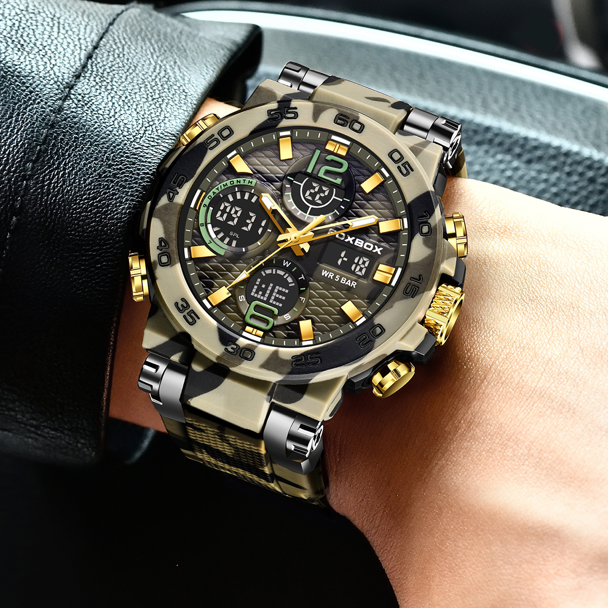 LIGE Electronic Men's Wristwat - огляд і ціна Smartwatch Military Watches For Men