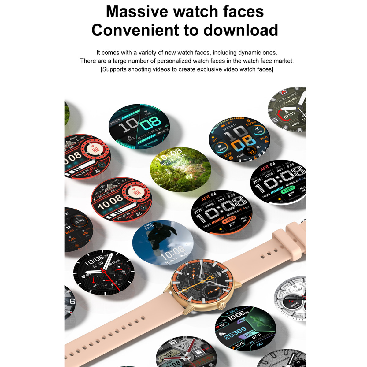 Ivanony Smart Watch Ladies 4GB - огляд і ціна Smartwatch Watch Whatsapp