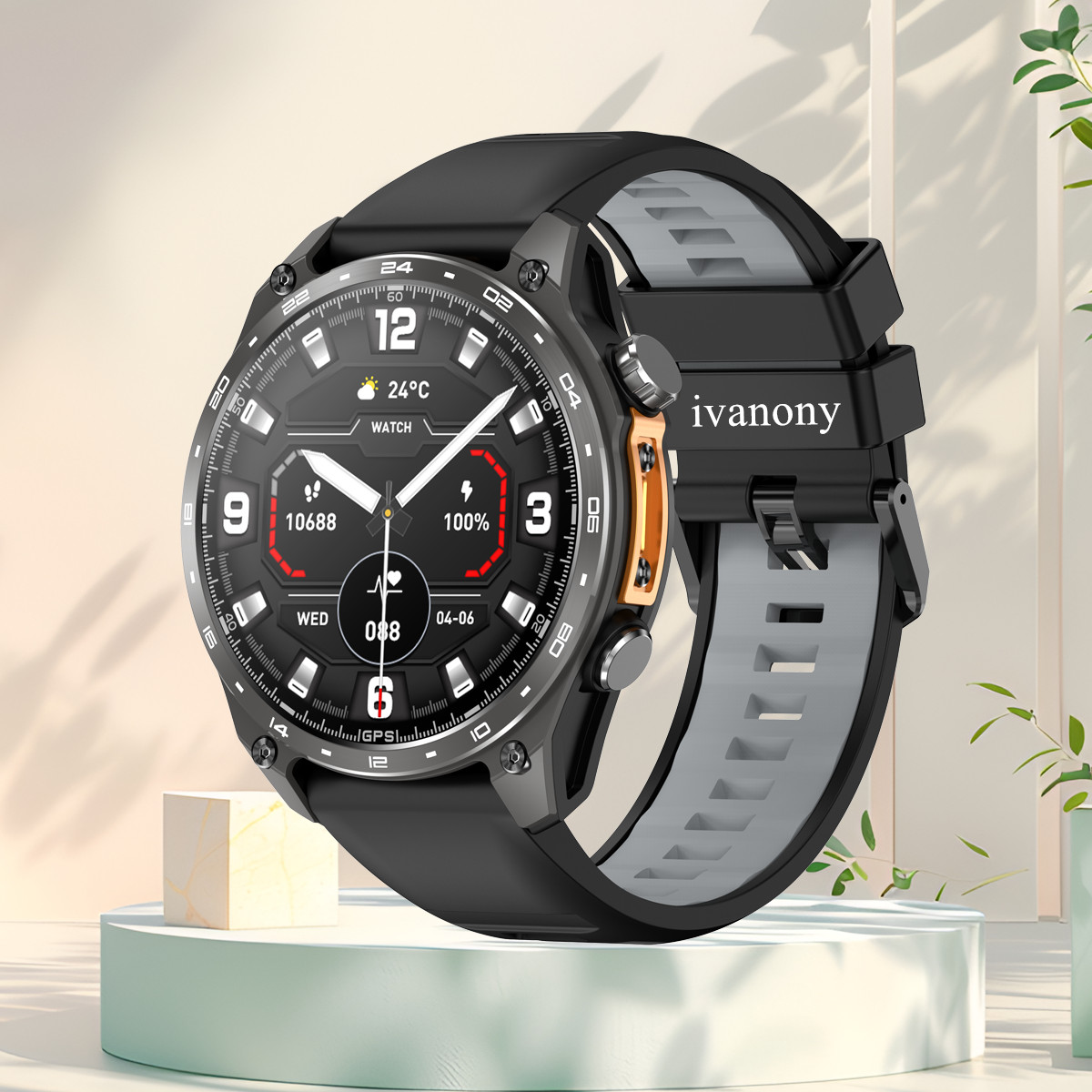 3ATM Waterproof Sports Smartwa - огляд і ціна Smartwatch Watch Whatsapp