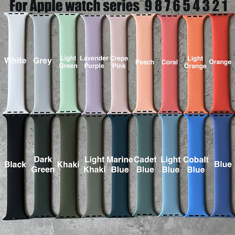 Solo Loop silicone for apple W - огляд і ціна Silicone Sport Band