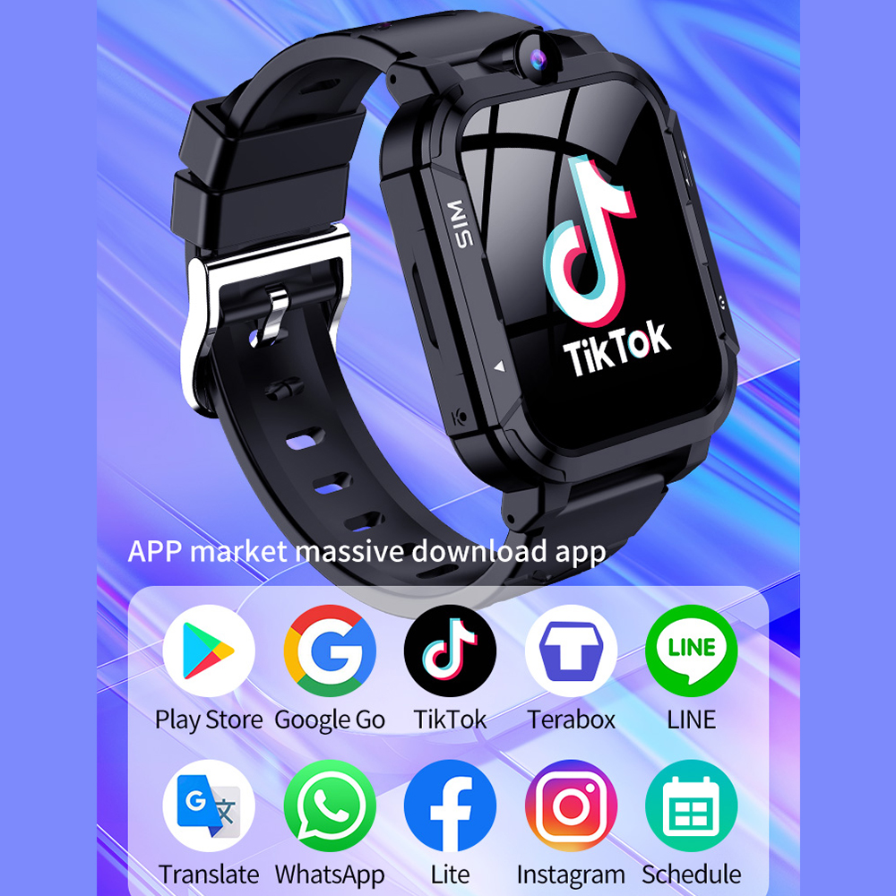 Kids 4G Smart Watch Phone GPS  - огляд і ціна Smartwatch Watch Whatsapp
