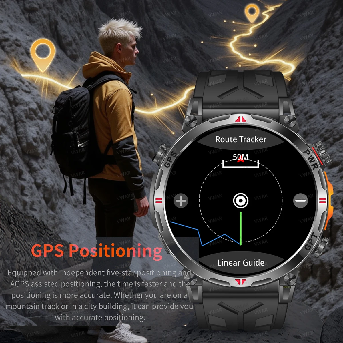 2025 New VWAR Air5 Ultra GPS S - огляд і ціна Watch Vs Amazfit