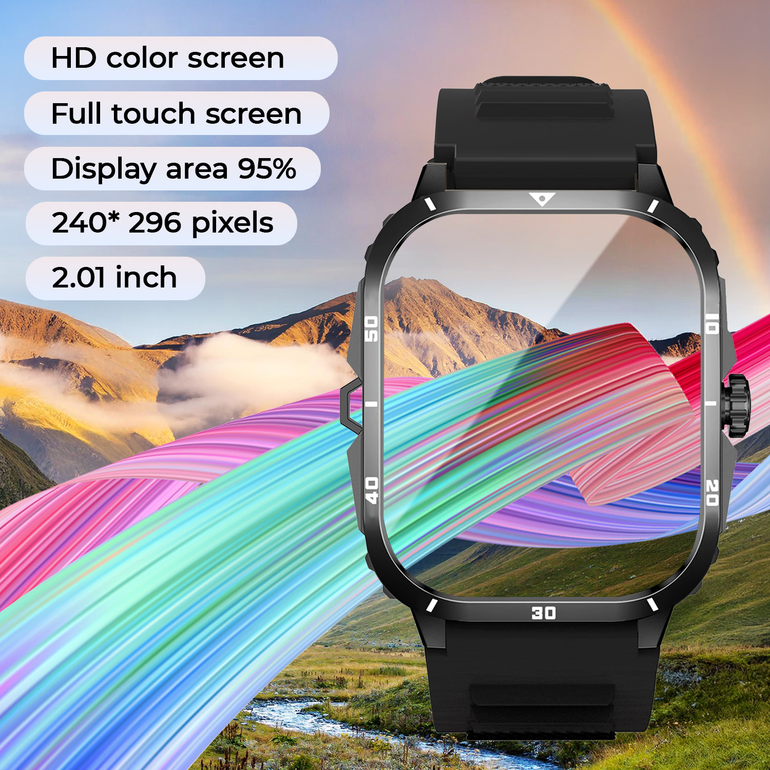 2025 NEW Military Smartwatch 2 - огляд і ціна Smartwatch Military Watches For Men