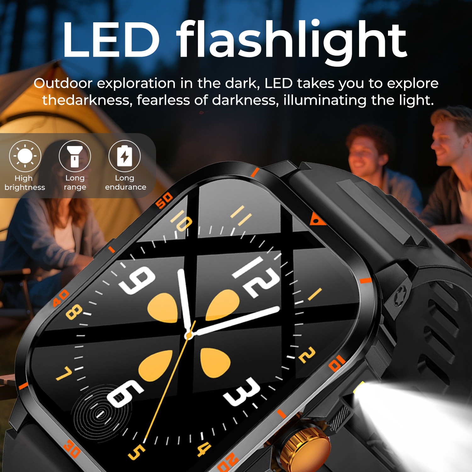 2025 NEW Military Smartwatch 2 - огляд і ціна Smartwatch Military Watches For Men