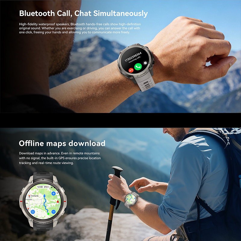 Global Six Satellite GPS Posit - огляд і ціна Smartwatch Military Watches For Men