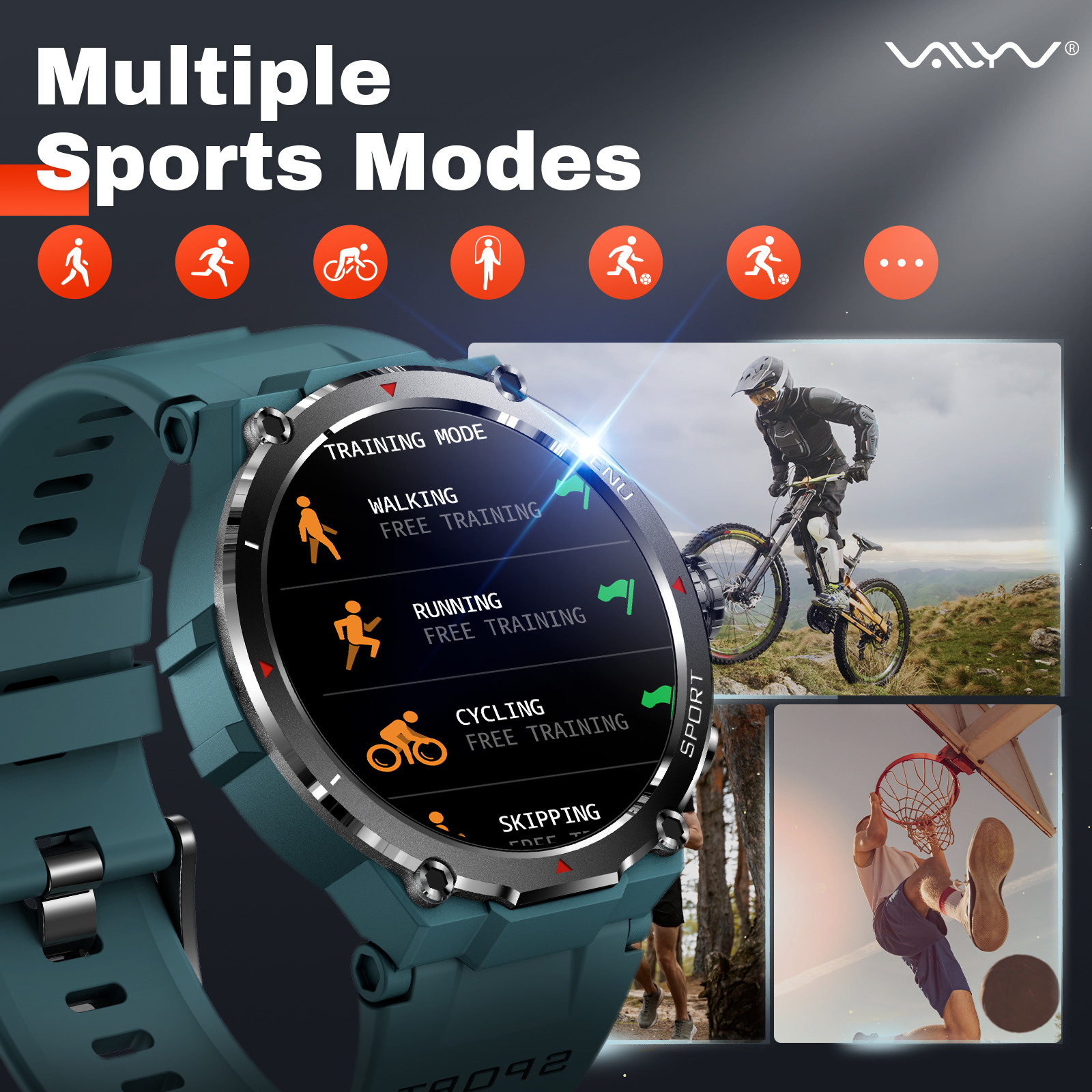 EIGIIS Military Smart Watch fo - огляд і ціна Smartwatch Military Watches For Men