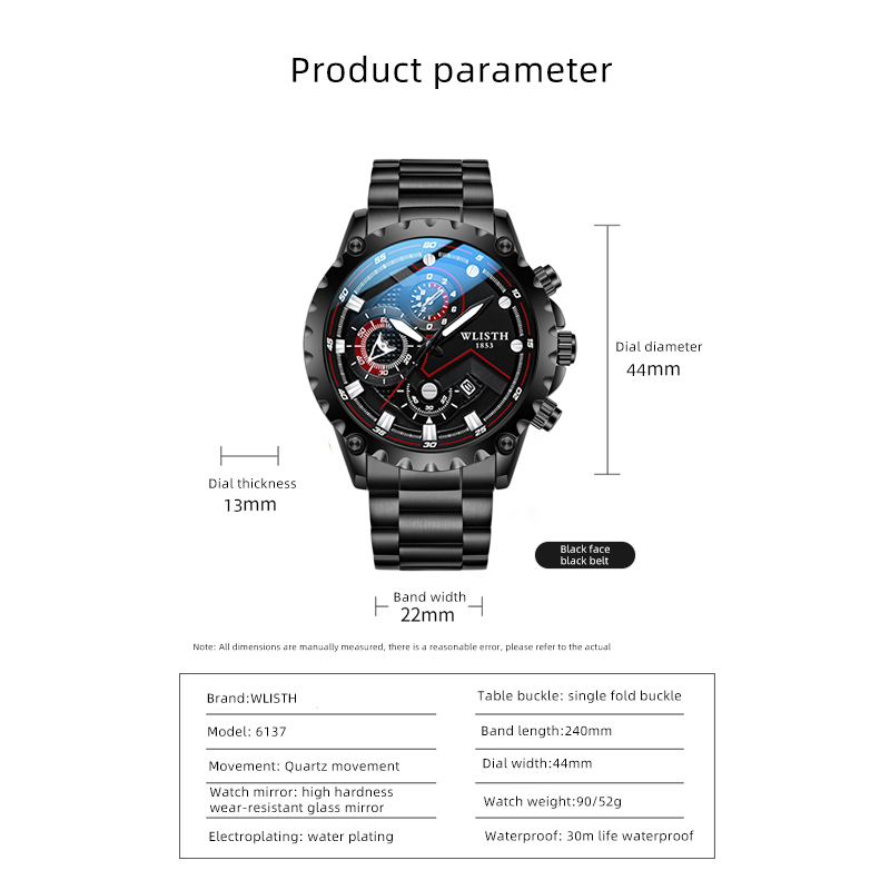 Men's Watches Business Luxury  - огляд і ціна Smartwatch Luxury Watches For Men