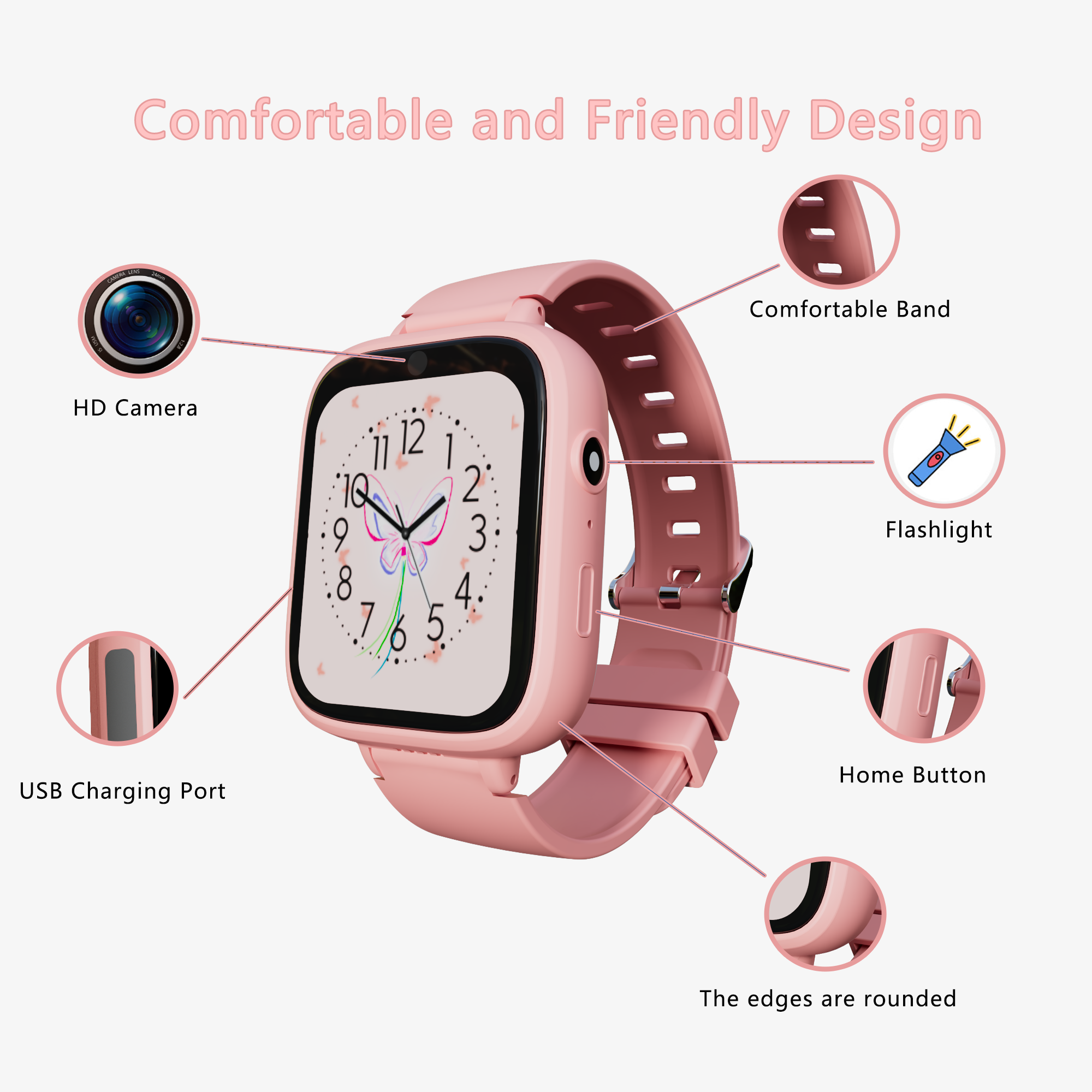 Children Watch Birthday Gifts  - огляд і ціна Smartwatch Digital Watches For Kid Boy
