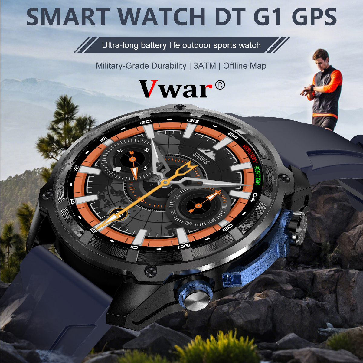 2025 NEW GPS Smart Watch with  - огляд і ціна Watch Vs Amazfit