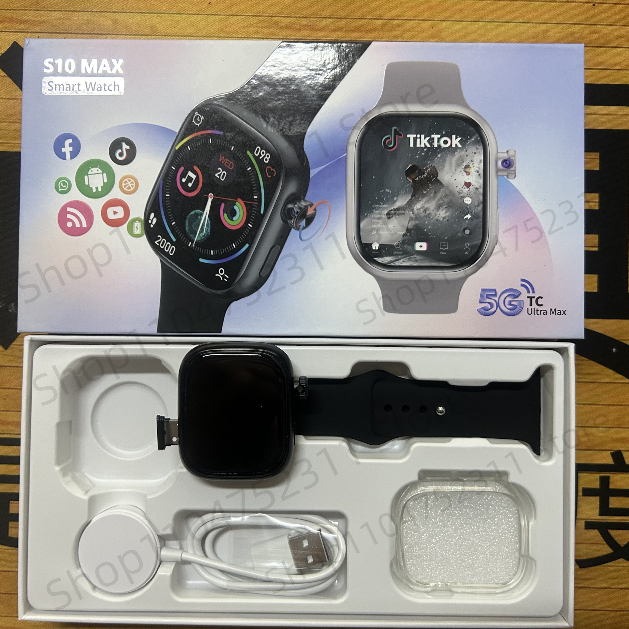 S10 MAX Smartwatch 2.29inch An - огляд і ціна Smartwatch Watch Whatsapp