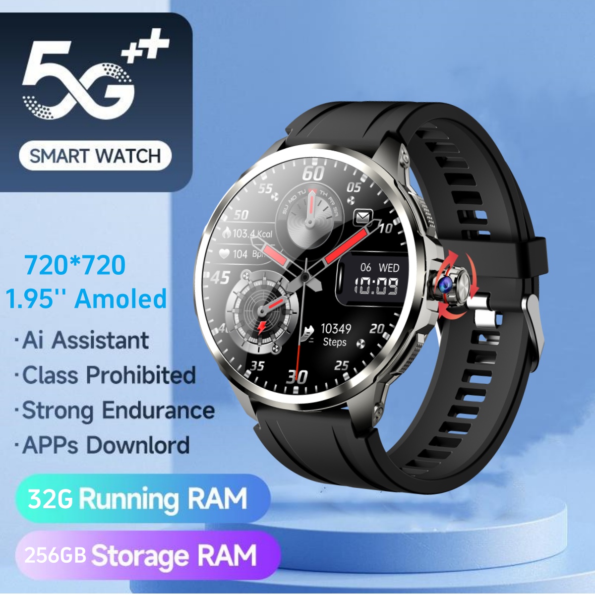 New H99 Smart Watch 1.95 inch  - огляд і ціна Smartwatch Watch Whatsapp