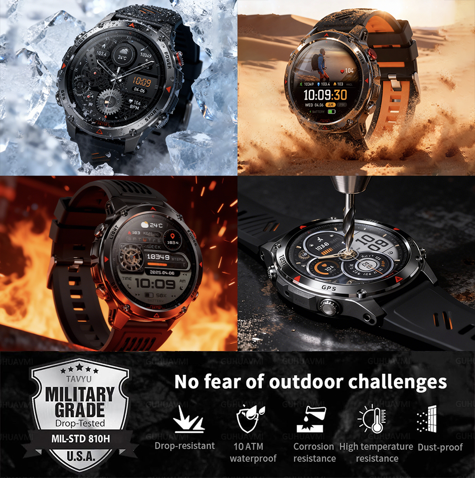 T-Rex 3 Pro Military Grade AGP - огляд і ціна Smartwatch Military Watches For Men