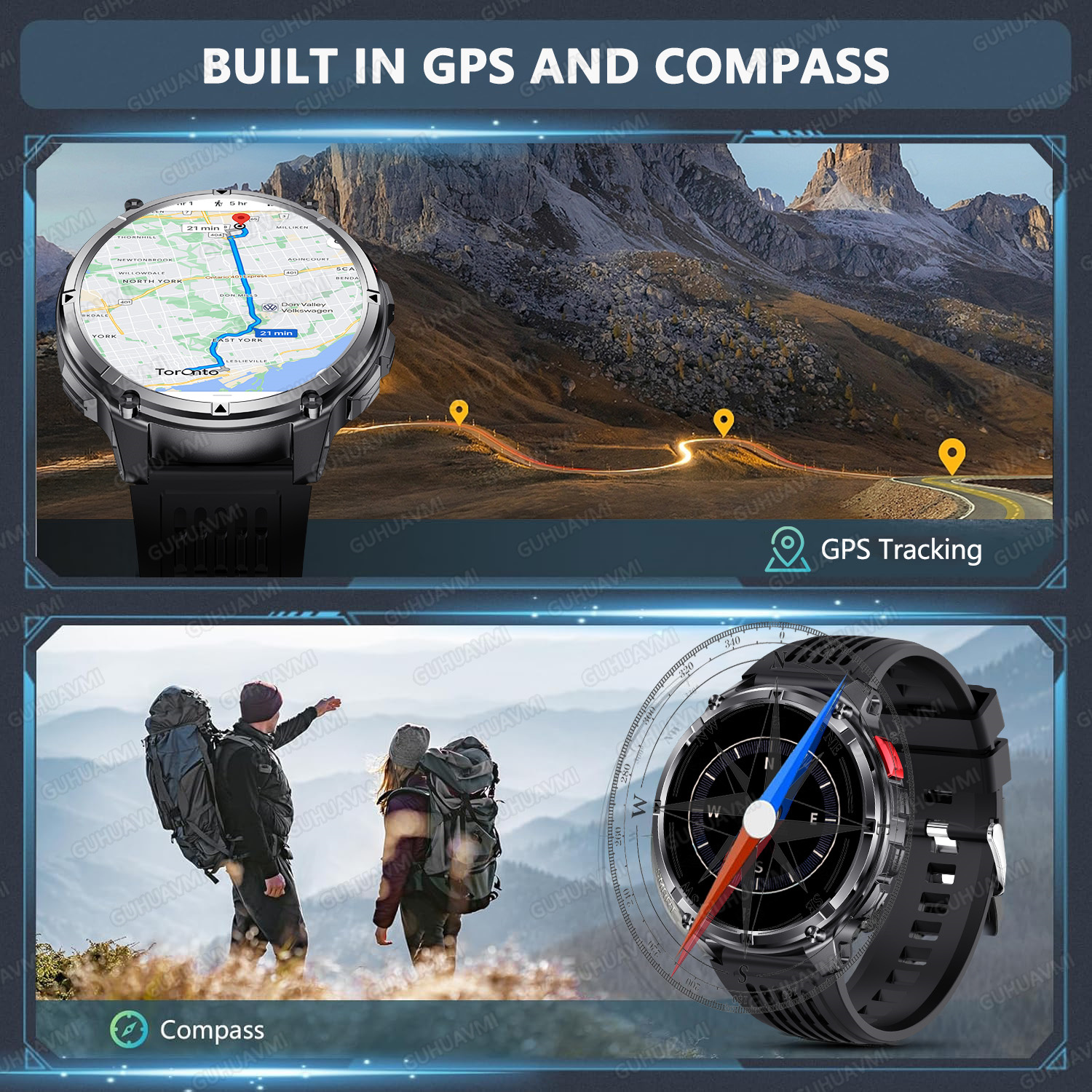 2026 New T-Rex3 Ultra 1100mAh  - огляд і ціна Smartwatch Military Watches For Men