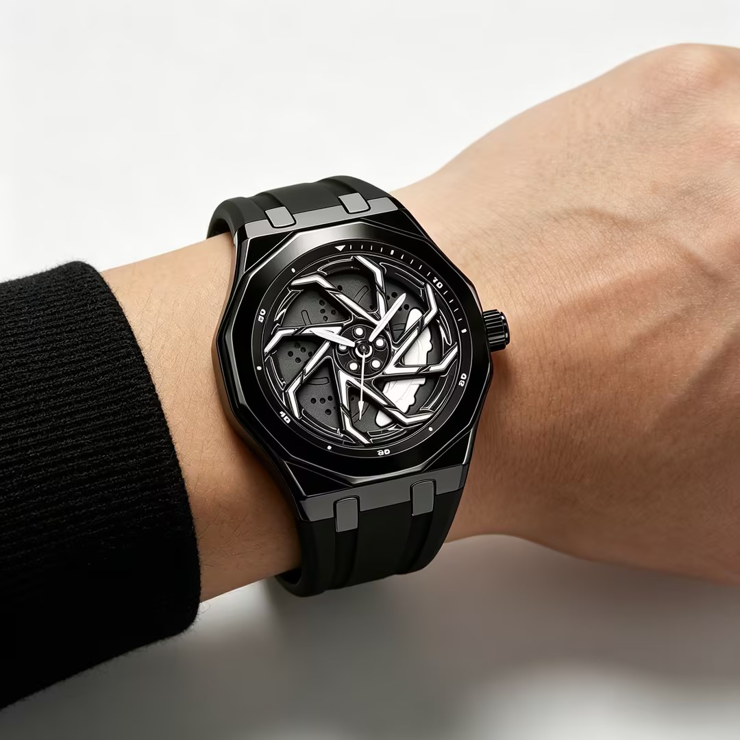New Casual Men's Quartz Watche - огляд і ціна Silicone Sport Band