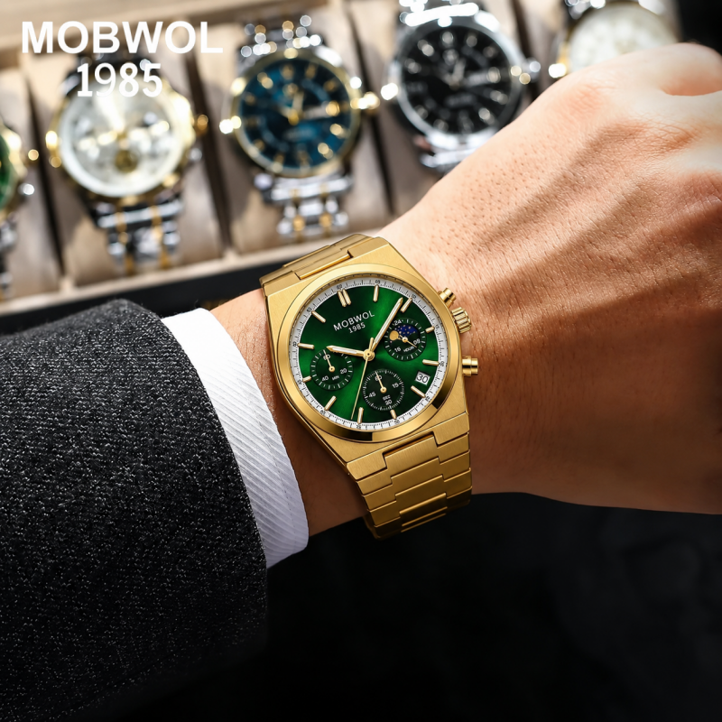 MOBWOL Original Luxury Watches - огляд і ціна Smartwatch Luxury Watches For Men