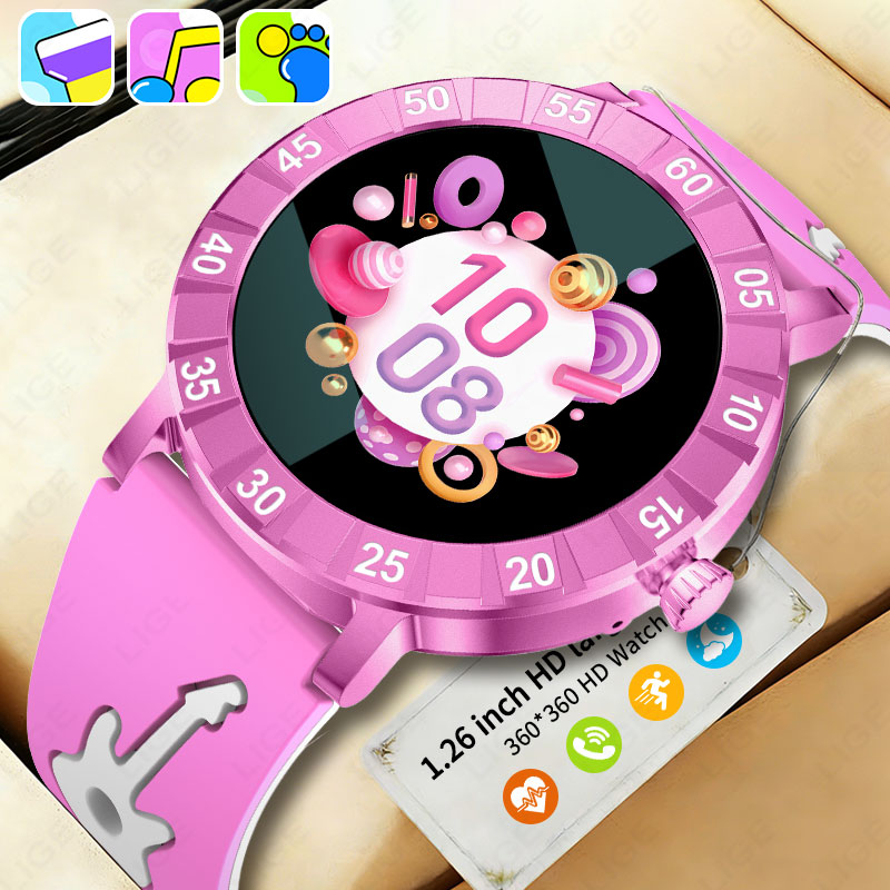LIGE Girls Smart Watch SOS Chi - огляд і ціна Smartwatch Watches Useful Gift For Boys