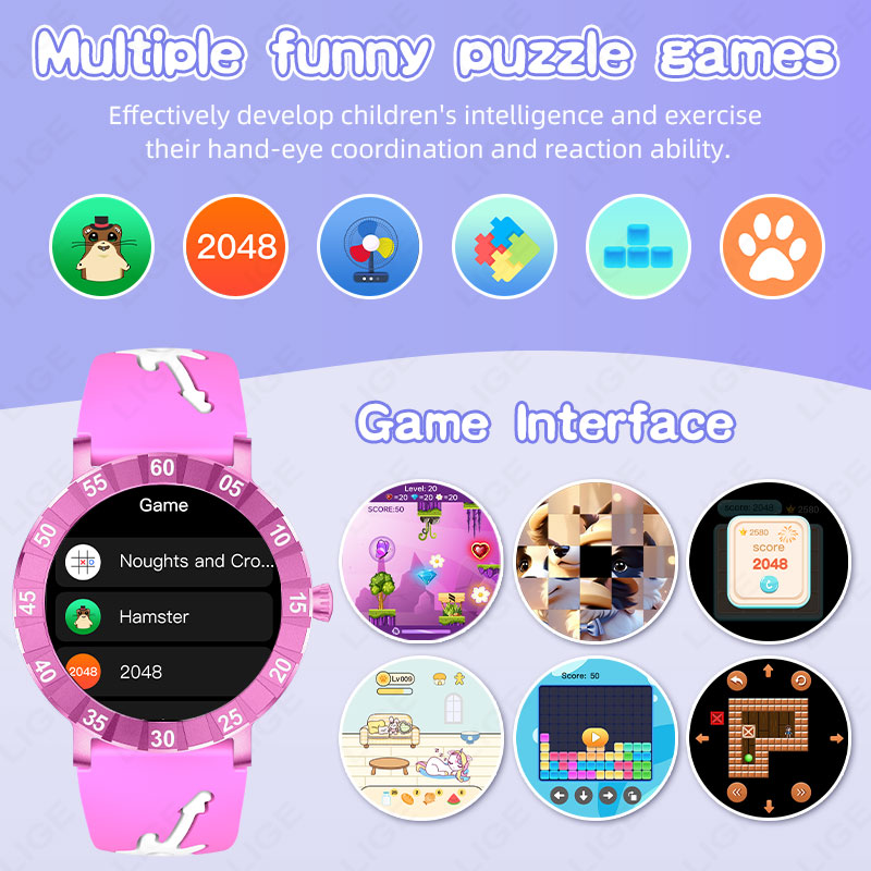 LIGE Girls Smart Watch SOS Chi - огляд і ціна Smartwatch Watches Useful Gift For Boys