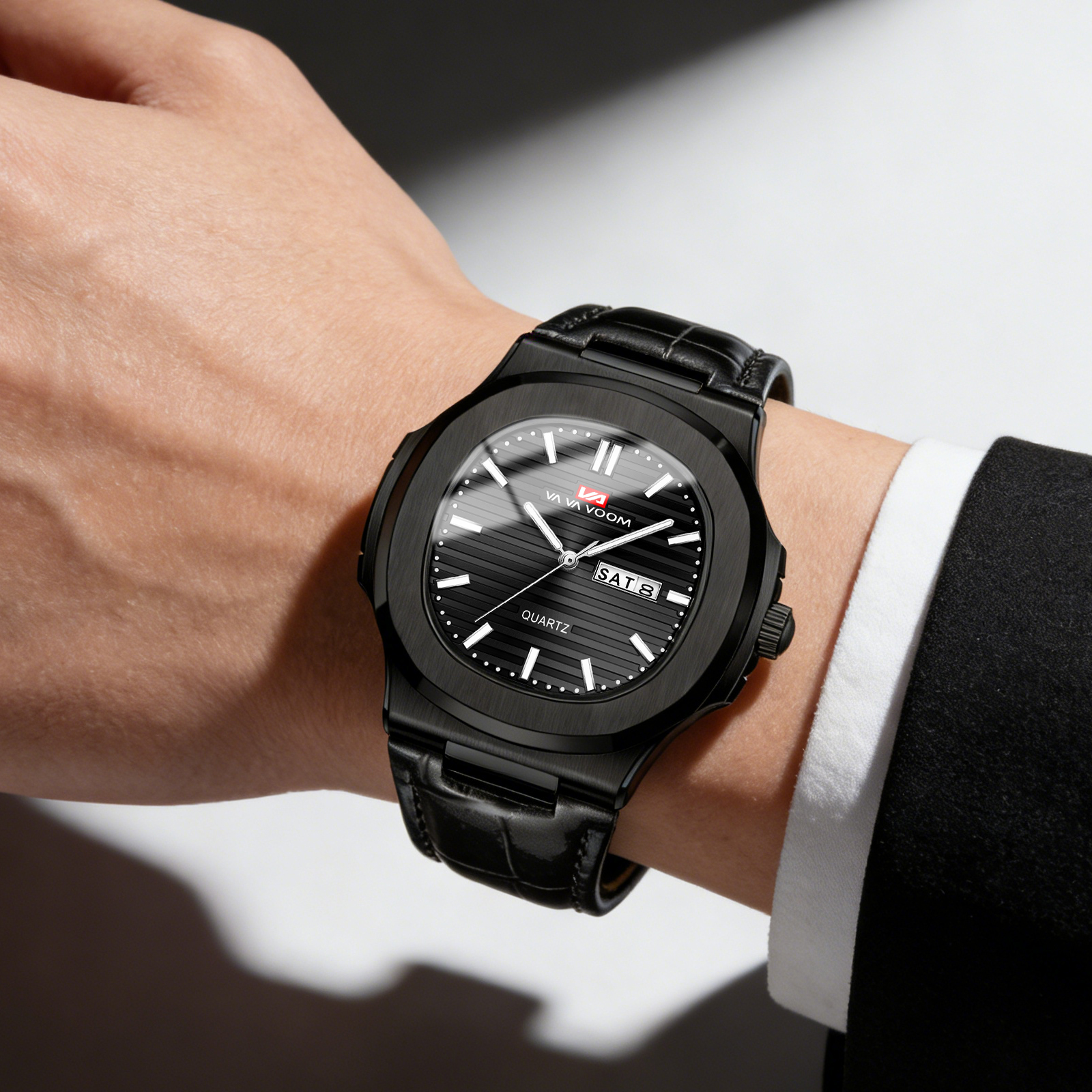 Luxury Men Quartz Watch 40mm B - огляд і ціна Smartwatch Military Watches For Men