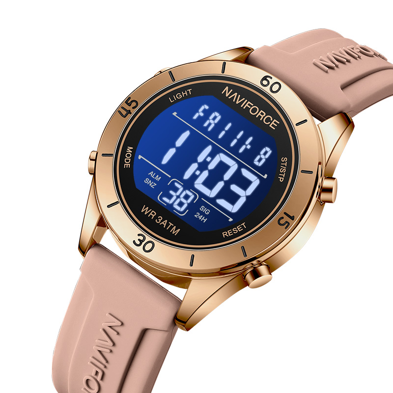 NAVIFORCE Watch For Women Fash - огляд і ціна Silicone Sport Band
