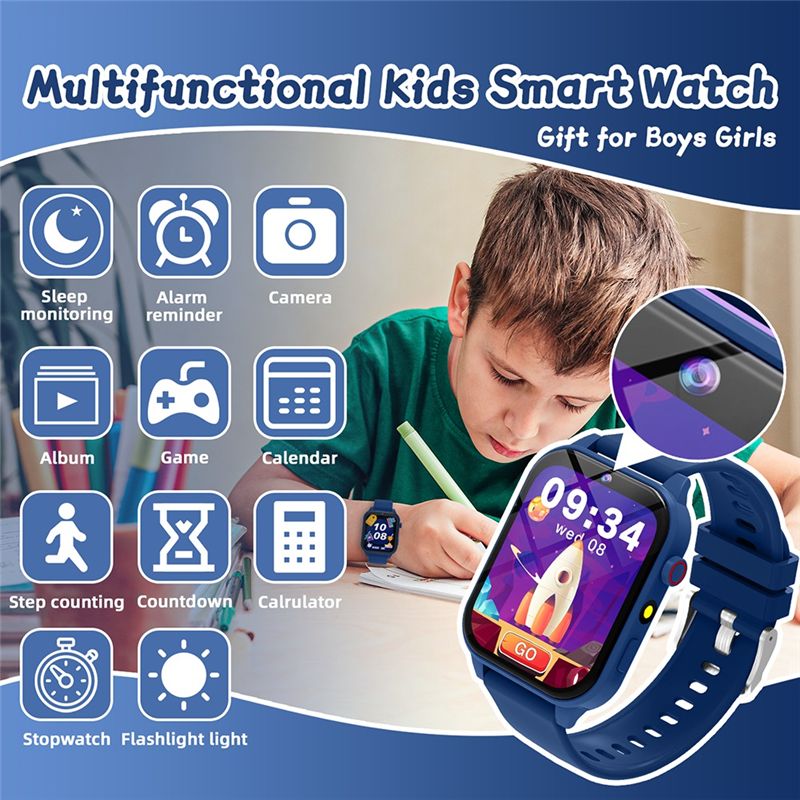 BNVN-Children Study Smartwatch - огляд і ціна Smartwatch Watches Useful Gift For Boys