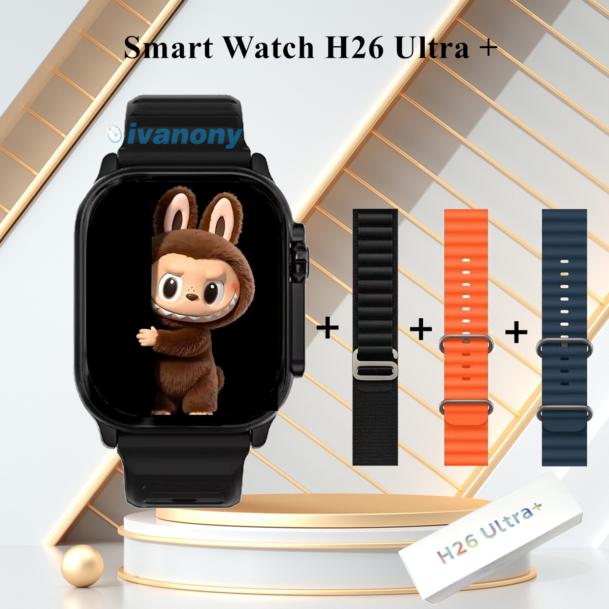 Original Amoled Smart Watch H2 - огляд і ціна Smartwatch Watch Whatsapp