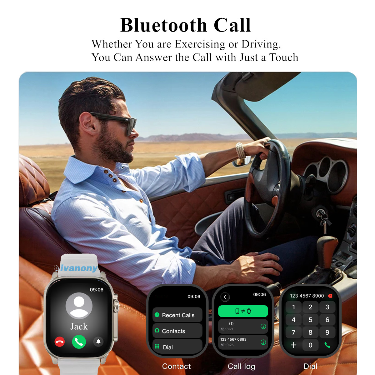 Original Amoled Smart Watch H2 - огляд і ціна Smartwatch Watch Whatsapp
