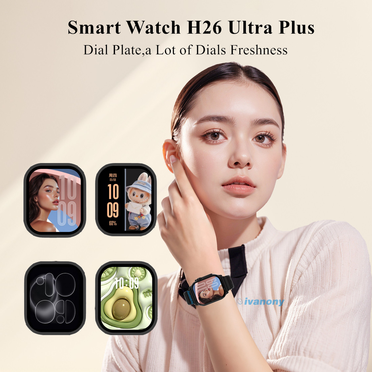 Original Amoled Smart Watch H2 - огляд і ціна Smartwatch Watch Whatsapp