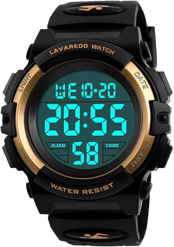 Digital Sport Watch for Boys 3 - огляд і ціна Silicone Sport Band