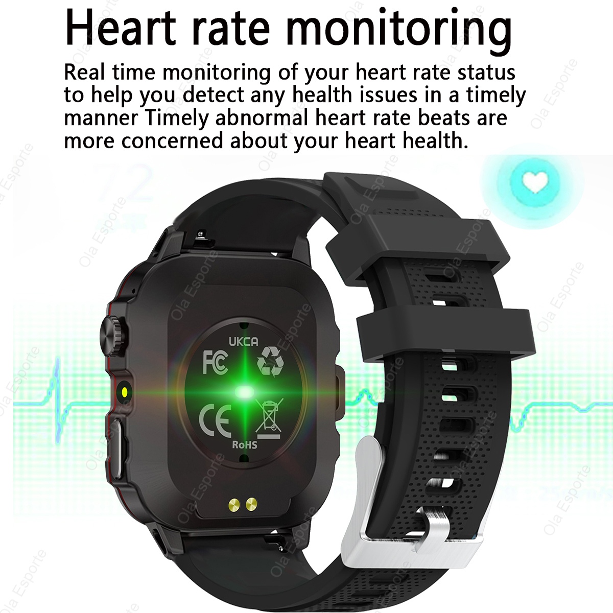 New Outdoor Military GPS Smart - огляд і ціна Smartwatch Military Watches For Men
