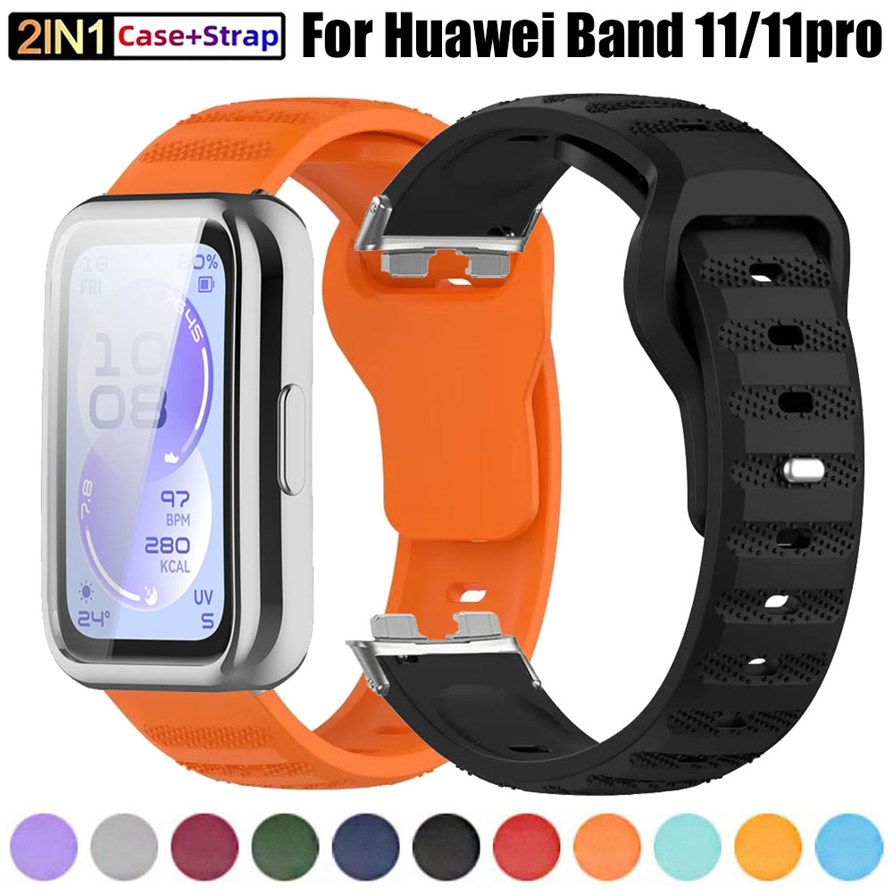 TPU Case For Huawei Band 11/11 - огляд і ціна Silicone Sport Band