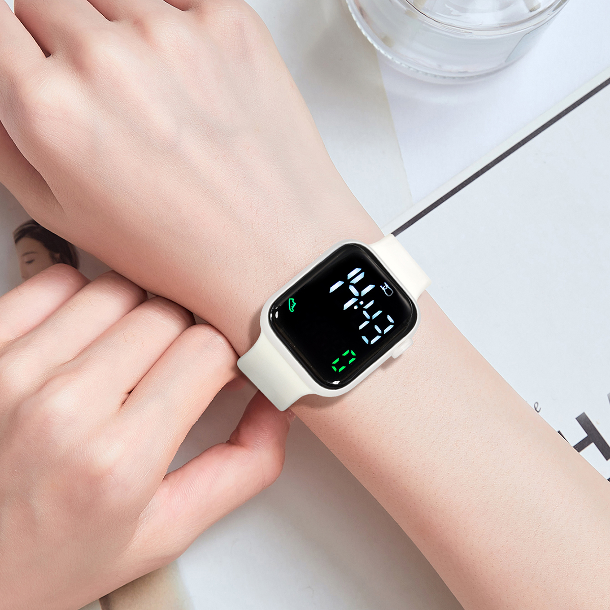New 2PCS Student Minimalist Sm - огляд і ціна Smartwatch Watches Digital