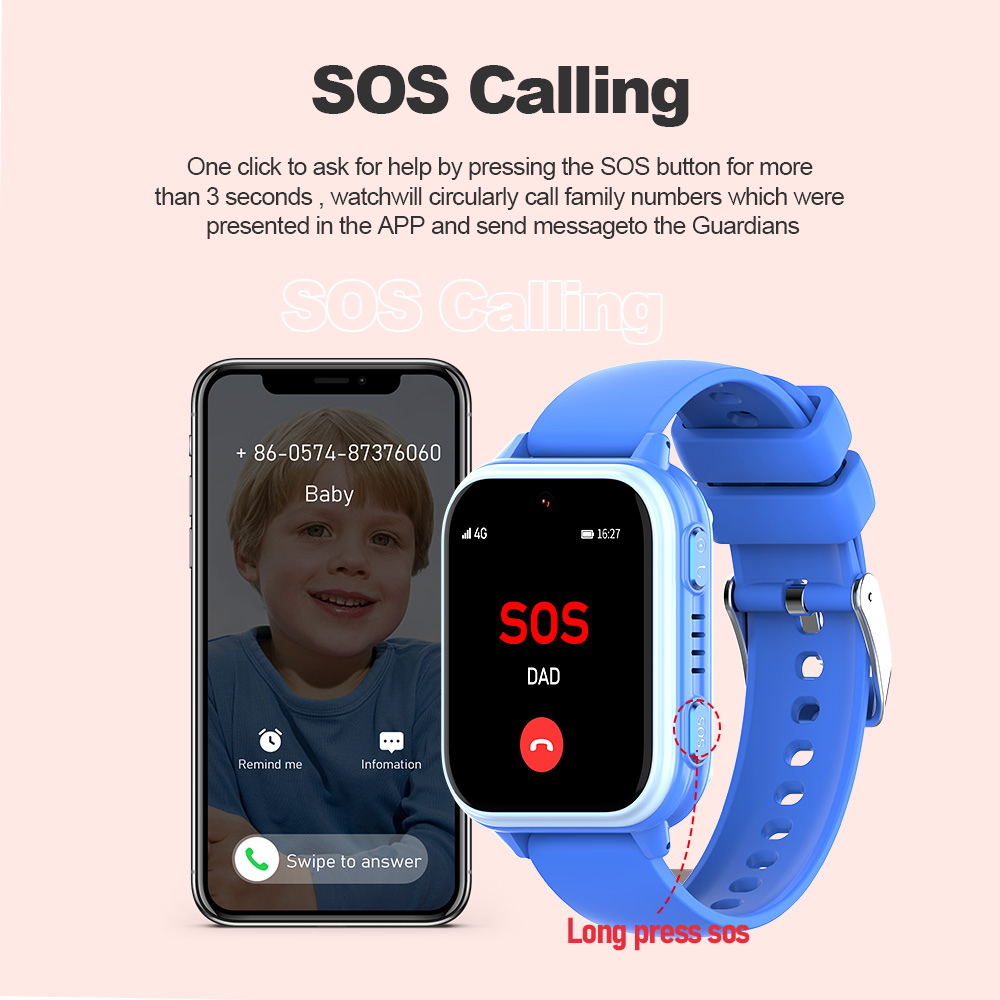Wonlex 4G Kids Smart Watch KT3 - огляд і ціна Smartwatch Watch Whatsapp