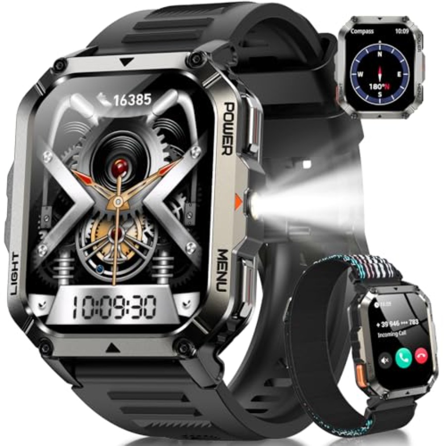 Military Tactical Smart Watche - огляд і ціна Smartwatch Military Watches For Men