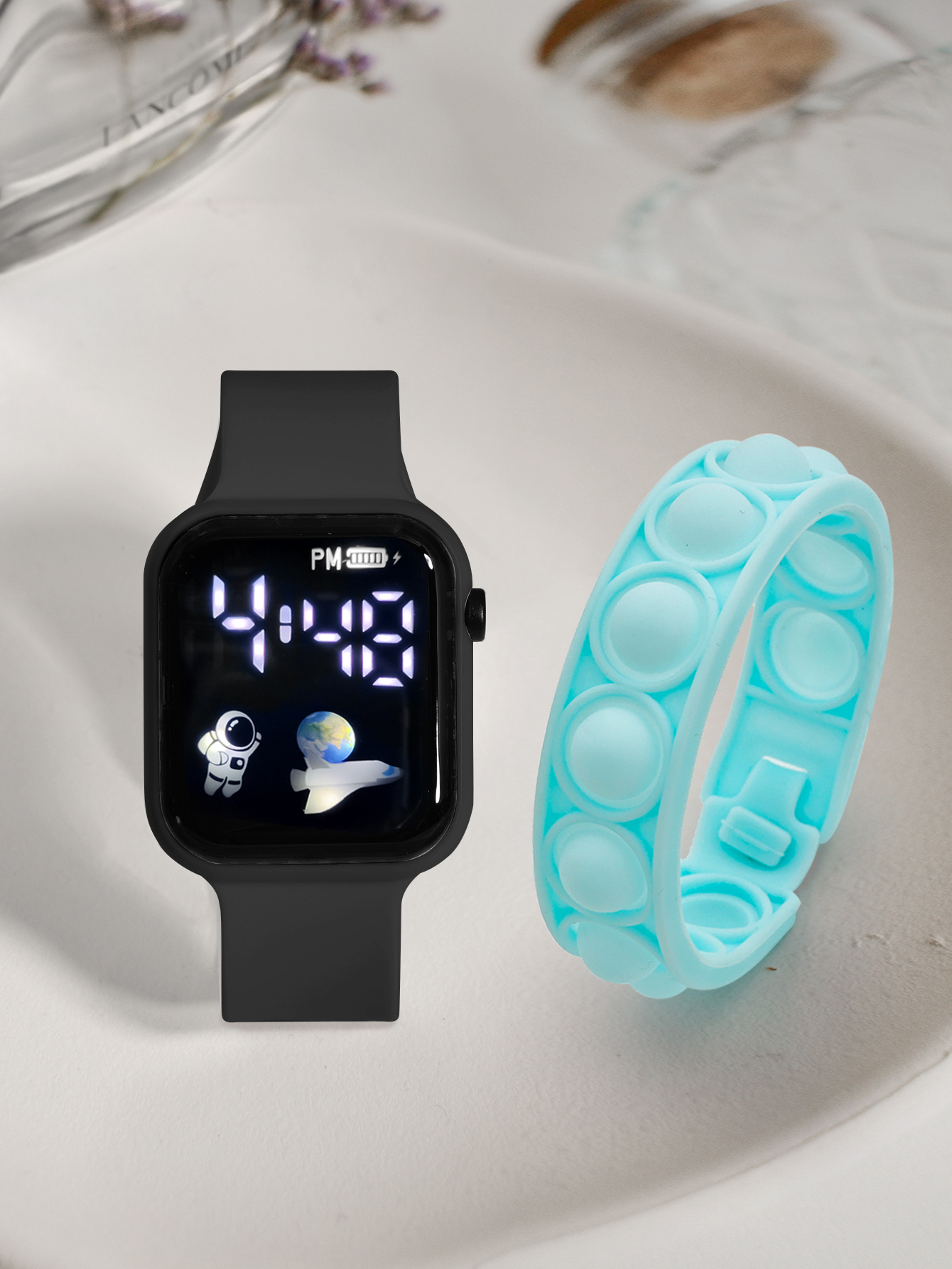 2PCS Children's Smart Watch Br - огляд і ціна Smartwatch Watches Digital
