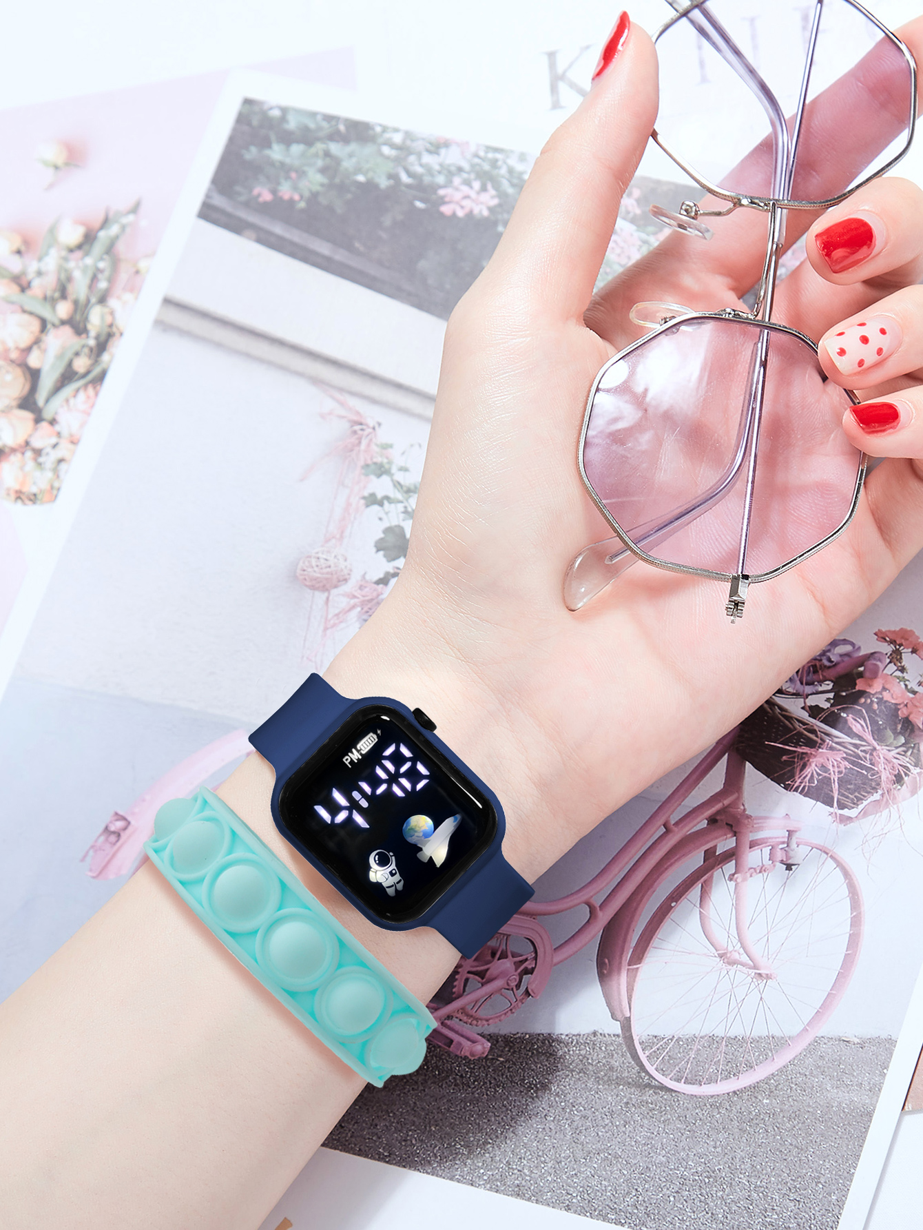 2PCS Children's Smart Watch Br - огляд і ціна Smartwatch Watches Digital